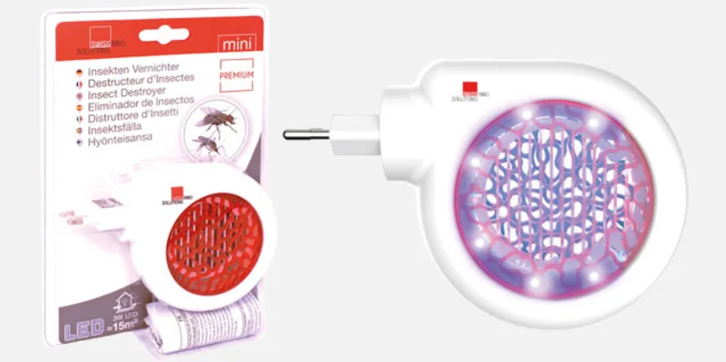 Mini Lampara Mata Insectos Moscas y Mosquitos Led 3 Watt — foto 6