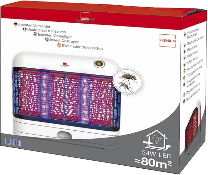Lampara Mata Insectos Moscas y Mosquitos Led 24 Watt — foto 3