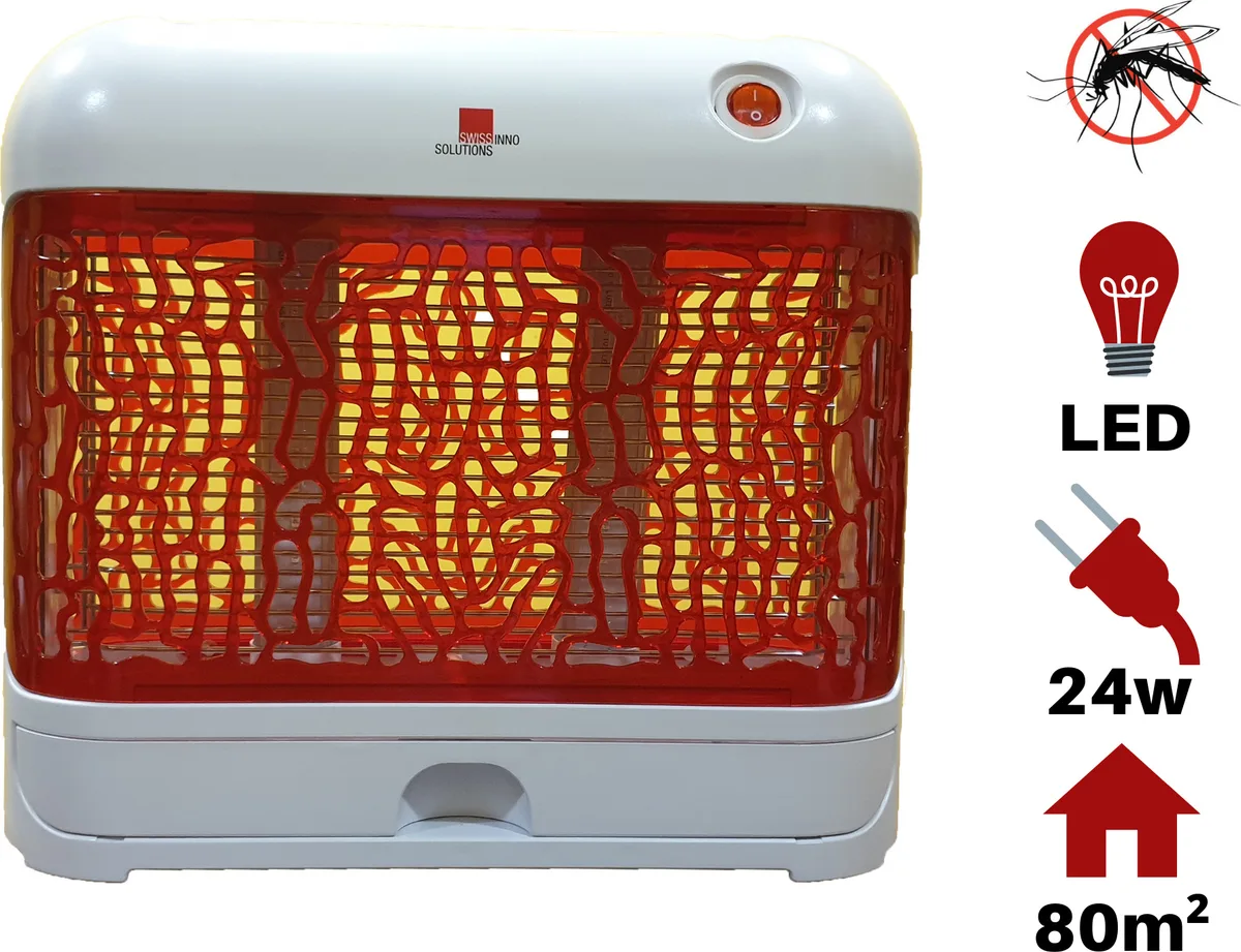 Lampara Mata Insectos Moscas y Mosquitos Led 24 Watt — foto 2