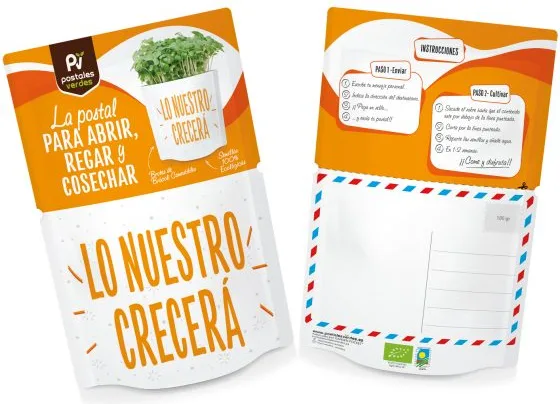 Postal Lo Nuestro Crecera -germinados Brocoli — foto 2