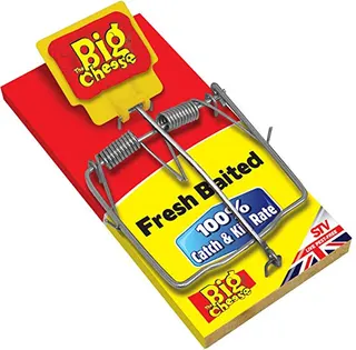 Trampa para Ratones con Cebo Fresco The Big Cheese