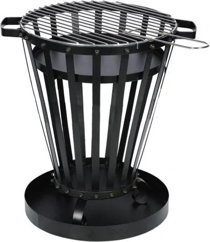Brasero Exterior de Leña con Parrilla Barbacoa Efp6