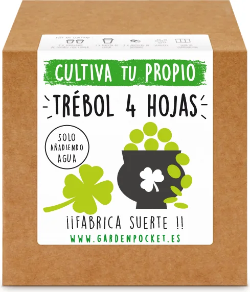 Kit Brotes Pocket Trebol 4 Hojas