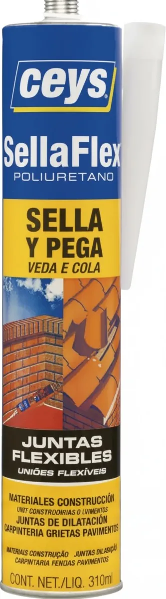 Masilla Poliuretano Sellaflex Gris Cartucho 310 ml — foto principal