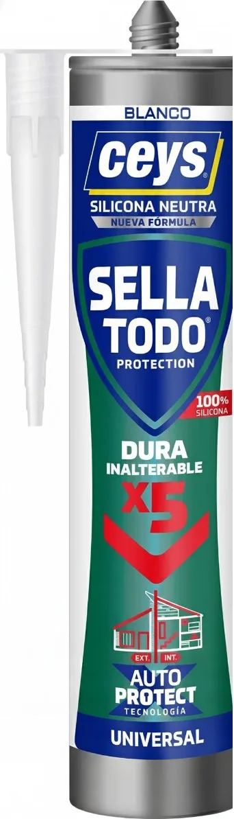 Silicona Neutra Sellatodo Blanco Cartucho 280 ml