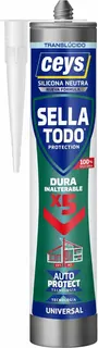 Silicona Neutra Sellatodo Translucido Cartucho 280 ml