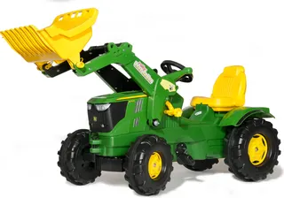 Tractor John Deere con Bulldozer 6210r