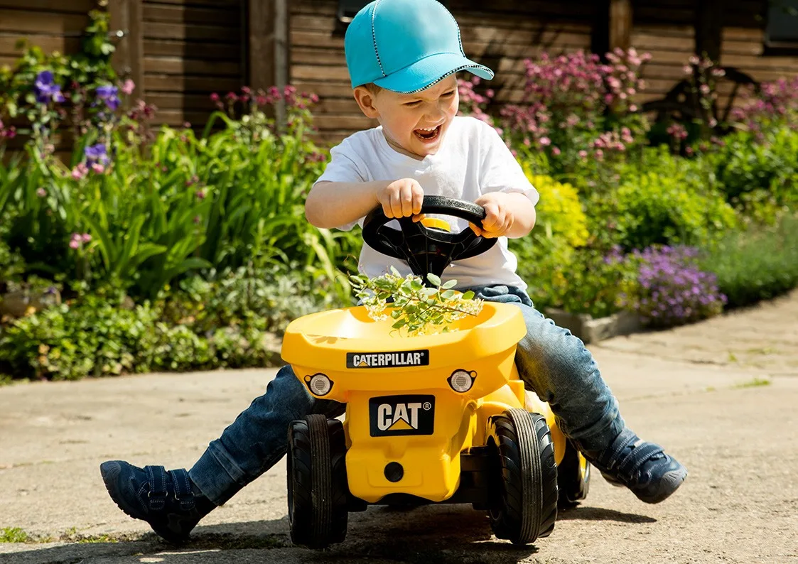 Correpasillos Juguete Amarillo Dumper Cat — foto 2