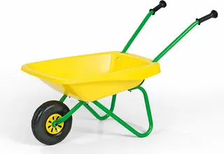 Carretilla Juguete Plastico Amarilla