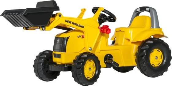 Tractor Amarillo Juguete Niños New Holland Rolly Toys