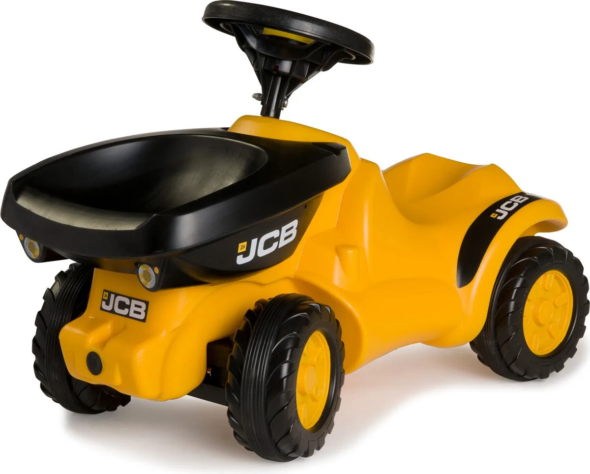 Correpasillos Amarillo Dumper Jcb Rolly Toys — foto 3