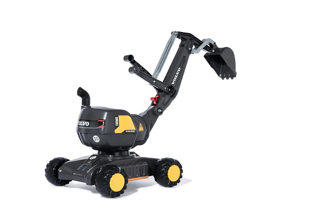 Excavadora Juguete Volvo Ew160 Negra