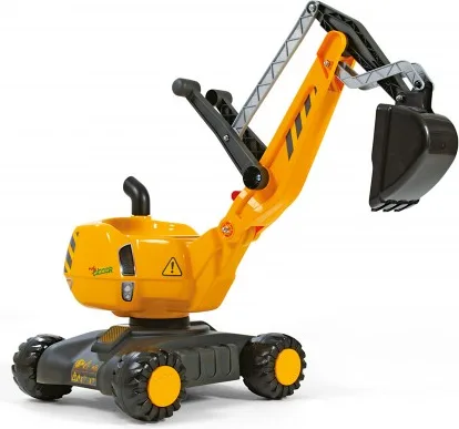 Excavadora Amarilla Juguete Rolly Toys — foto 2