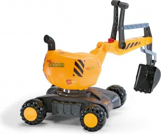 Excavadora Amarilla Juguete Rolly Toys