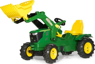 Tractor John Deere con Bulldozer 6210r Ruedas Neumaticas