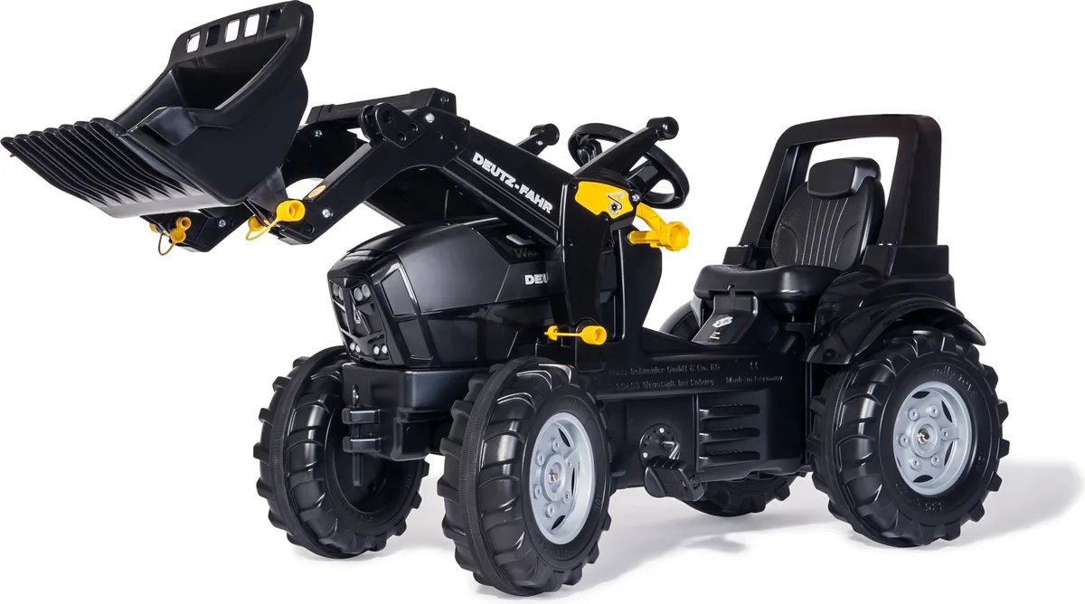 Tractor con Bullldozer Negro Agrotron 7250 Ttv Warrior