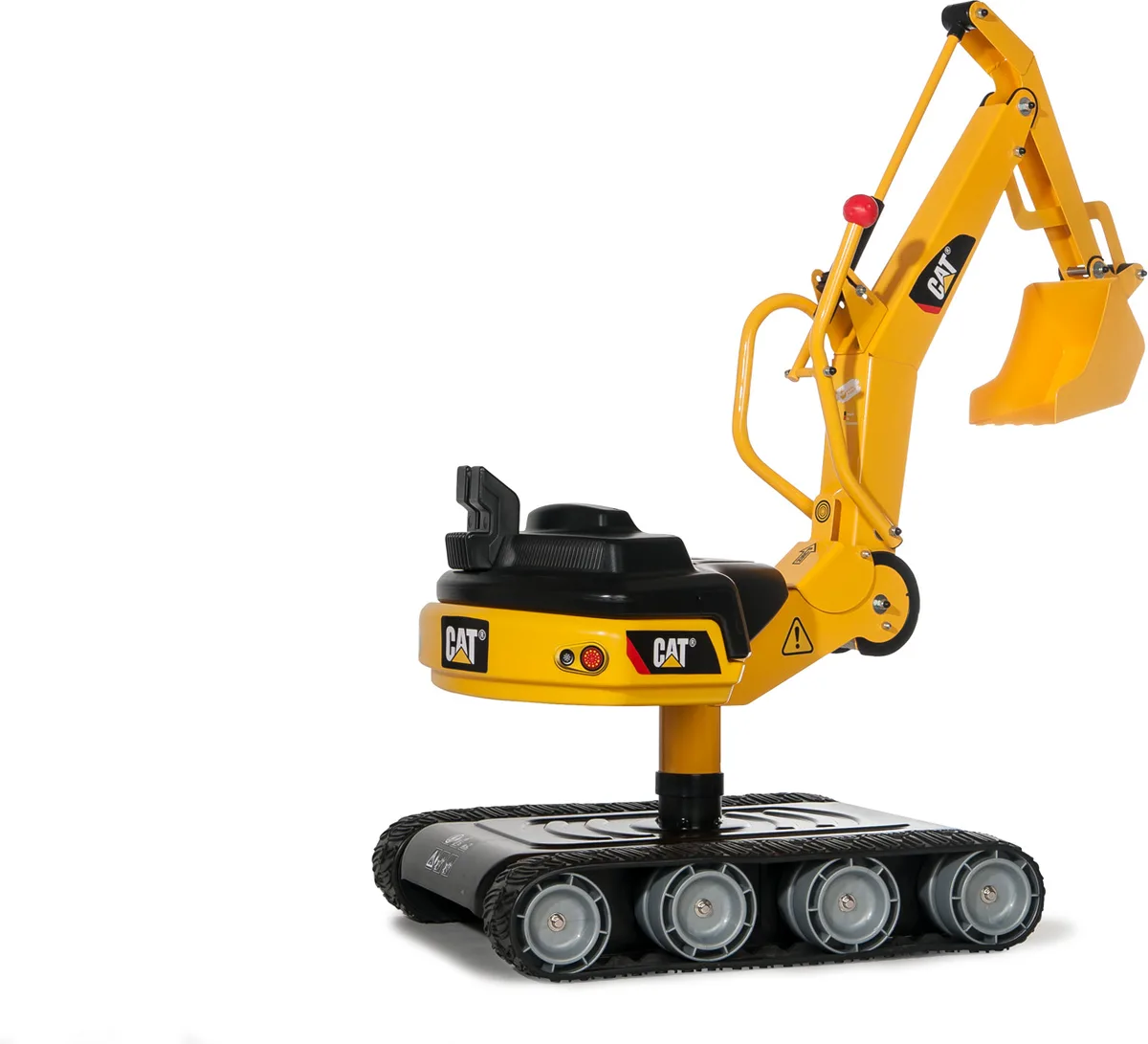 Excavadora Juguete Giratoria Amarilla Rolly Toys