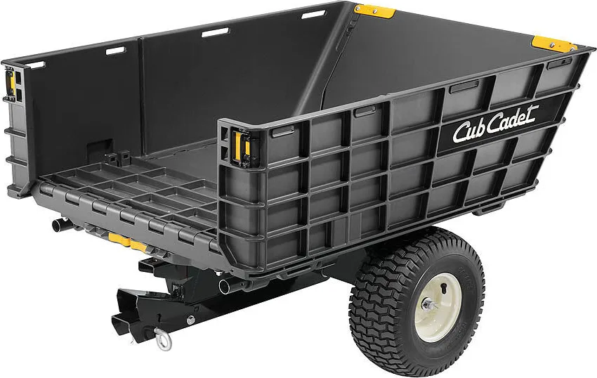 Remolque Cortacesped Cub Cadet Hauler Plegable 450kg de Carga
