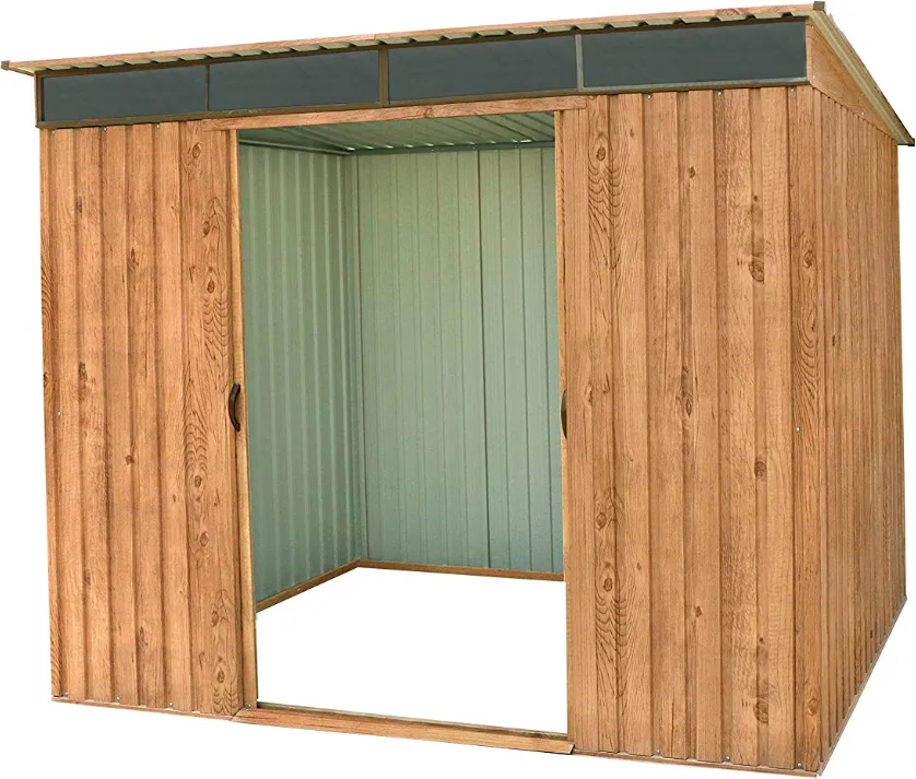 Caseta Metalica Jardin Duramax Modelo Skylight  Pent Roof 8x6 — foto 3