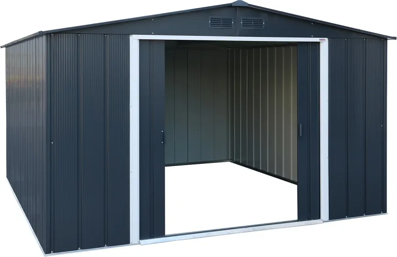 Caseta Metalica Jardin Duramax Modelo ECO Shed 10x12