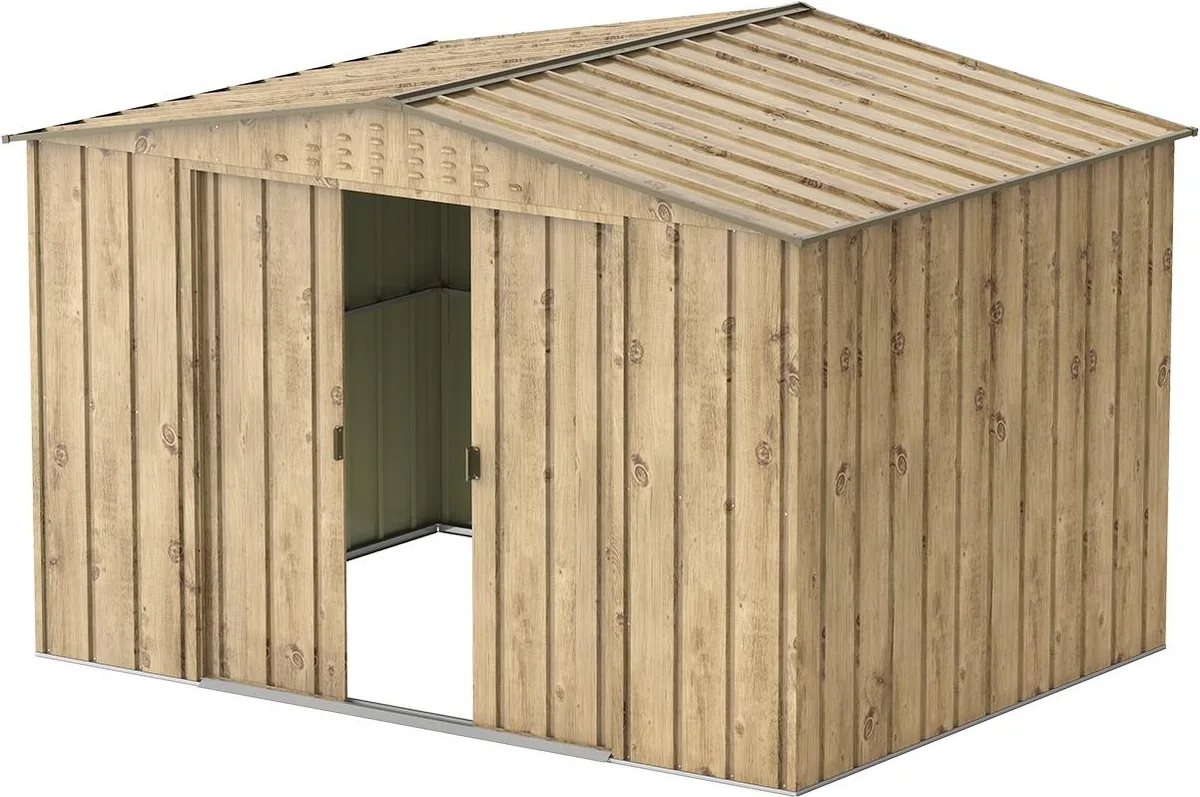 Caseta Metalica Jardin Duramax Modelo Top Shed 10x8