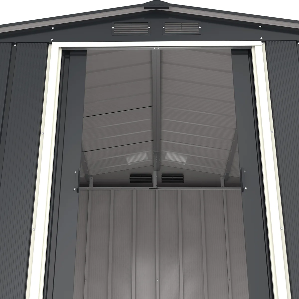 Caseta Metalica Jardin Duramax Modelo ECO Shed 8x8 — foto 9