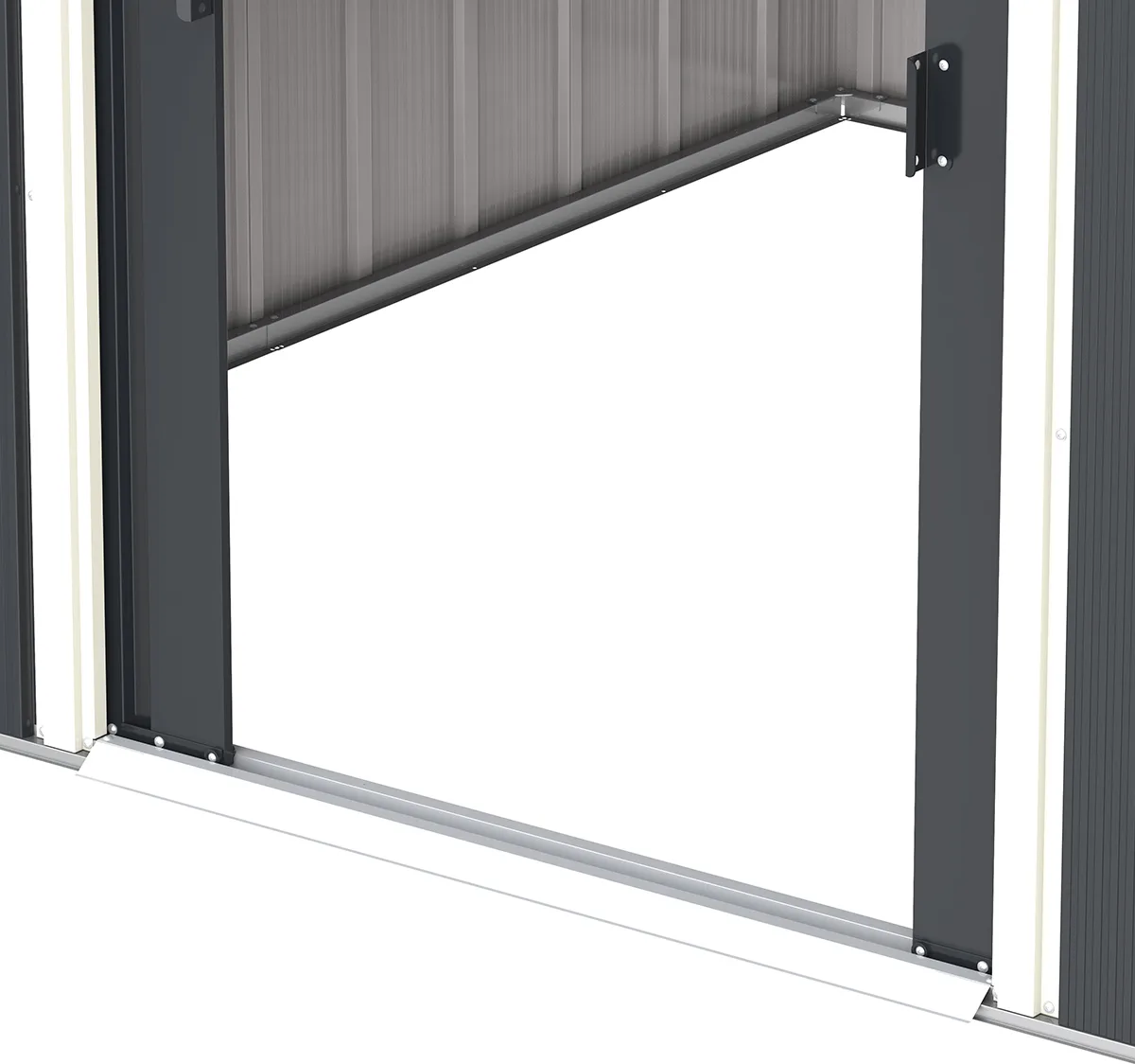Caseta Metalica Jardin Duramax Modelo ECO Shed 8x8 — foto 6