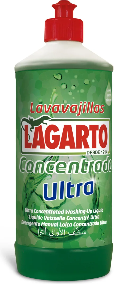 Lavavajillas Lagarto Concentrado Ultra 750 ml