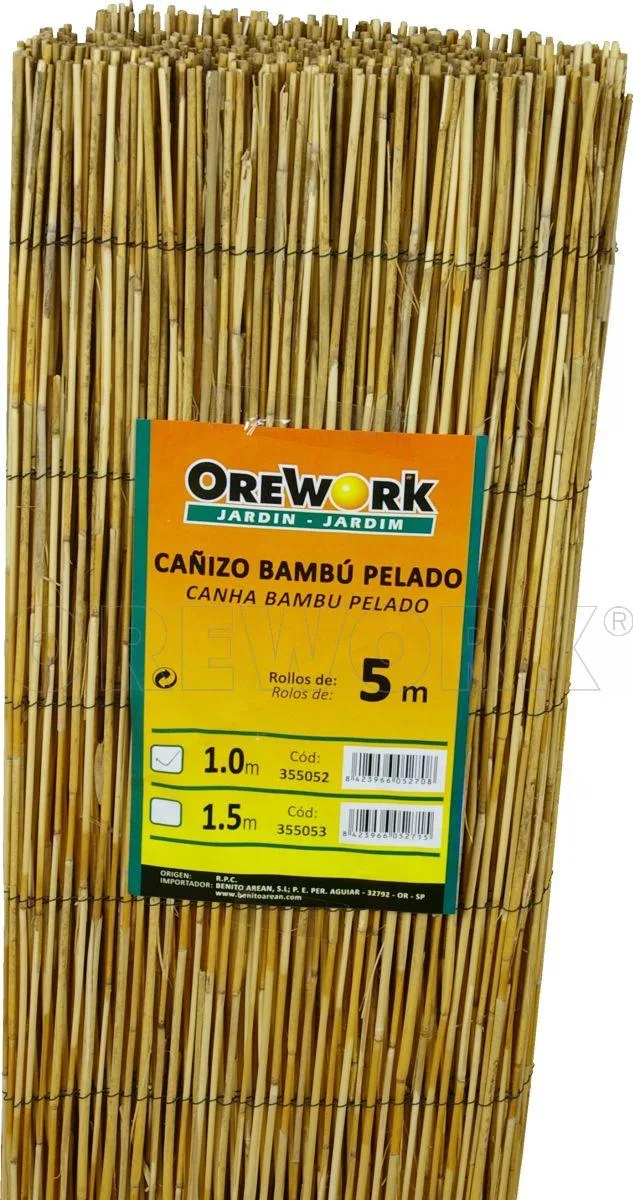 Cañizo Extra 1/2 Caña Natural 1 x 5 mt.