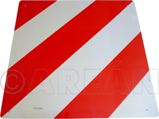 Placa Señalizacion Carga Camiones 50 x 50 cm.