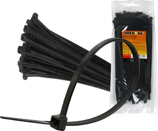 Brida Nylon Orework Negra 4,6x280mm 100u