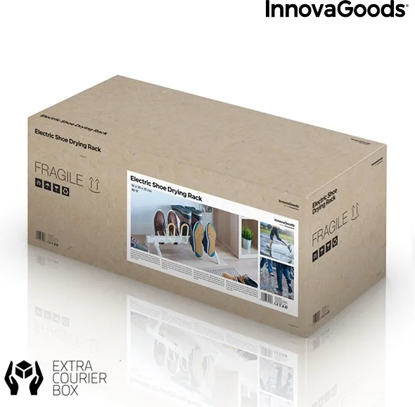 Tendedero Secador Eléctrico de Calzado Innovagoods 80w Blanco — foto 5