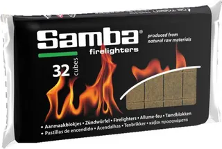 Pastilla Encendido Ecologica Extra 32 uds Samba