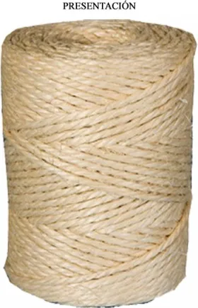 Sisal / Hilo 2 Cabos Bobina 700gr — foto 2