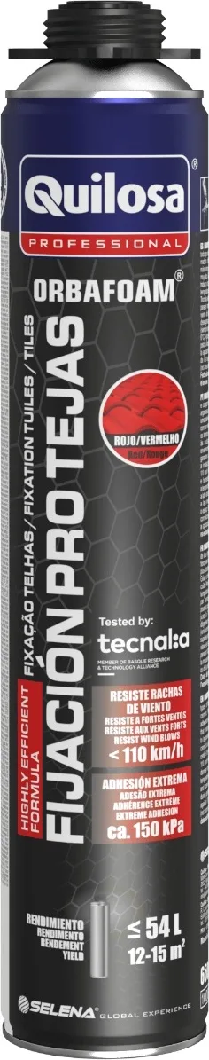 Espuma Poliuretano Orbafoam Tejas 750 Ml Maquina
