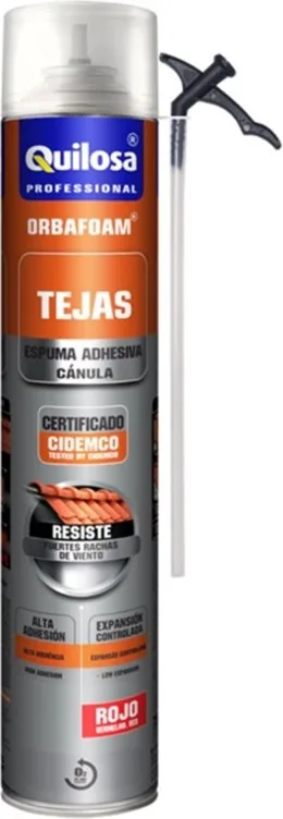 Espuma Poliuretano Orbafoam Tejas 650 Ml Canula