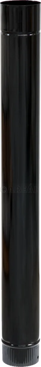 Tubo Estufa Vitrificado 100mm 1 Metro — foto 2