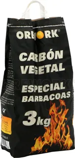 Carbon Vegetal Especial Barbacoa Bolsa 3 Kg