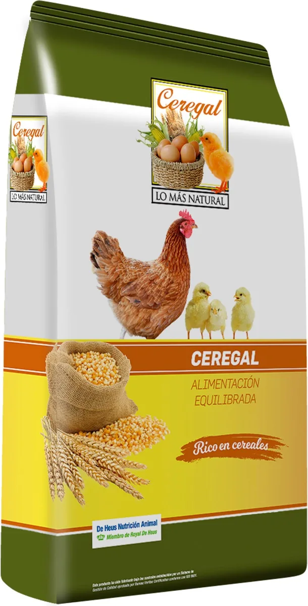Pienso Ceregal Pollos y Gallinas 25 kg