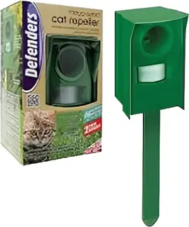 Repelente Gatos Mega-sonico Pilas 120m2