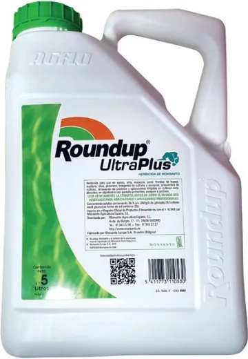 Herbicida Profesional Roundup Ultraplus 5 Litros