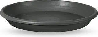 Plato Cilindro Plastico Antracita 13cm