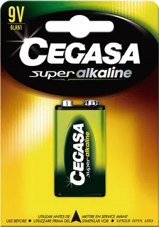 Pila Cegasa Super Alcalina 9v 6lr61