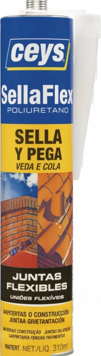 Masilla Poliuretano Sellaflex Marron-Teja Cartucho 310 ml — foto principal