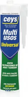 Silicona Universal Ceys Translucido Cartucho 280 ml