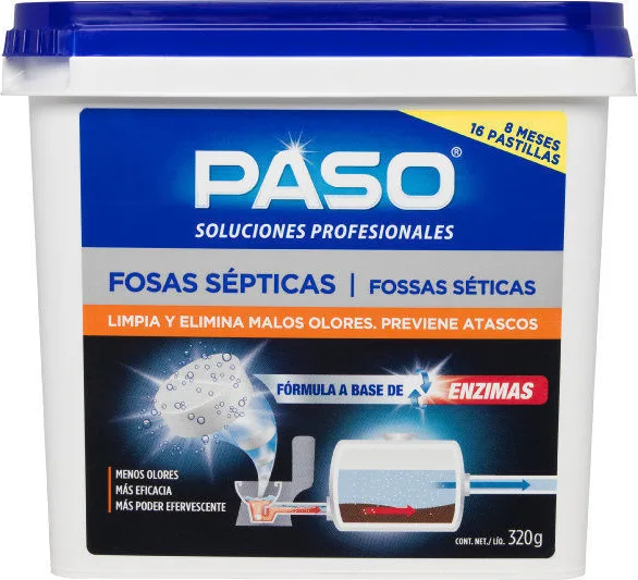 Paso Pastilla Fosa Septica 16 Un