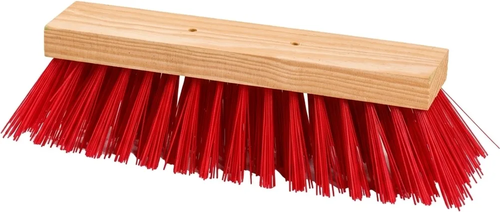 Cepillo Carretera Plano Rojo 38 cm