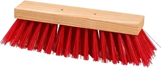 Cepillo Carretera Plano Rojo 38 cm