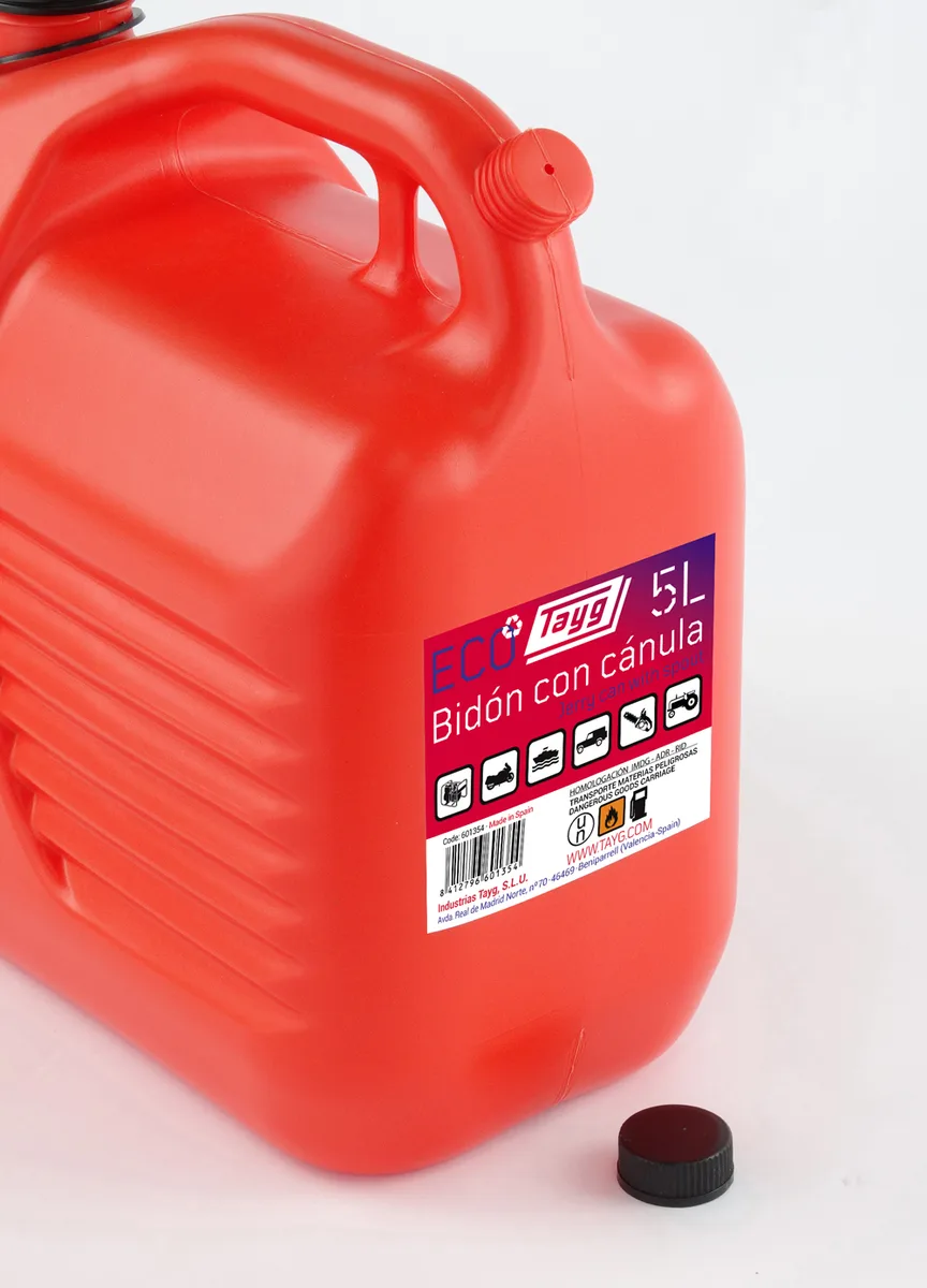 Bidon Gasolina con Canula 5 Litros — foto 3