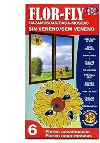 Flor-fly Cazamoscas